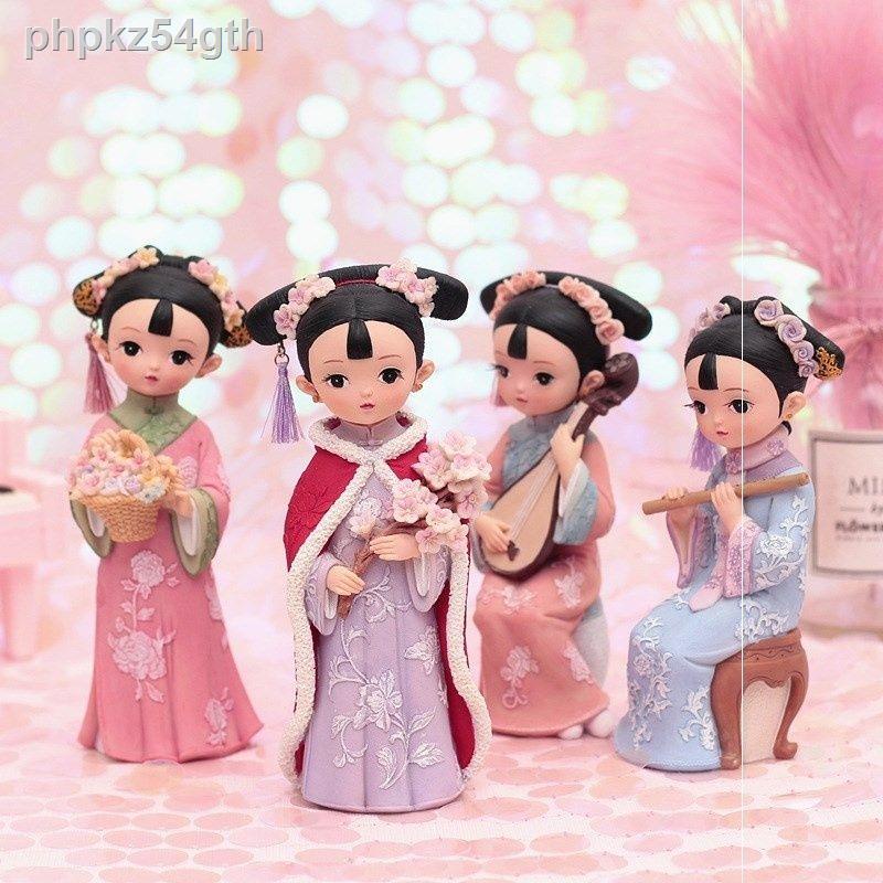 Quà tặng sáng tạo cô gái trái tim phong cách cung điện gege Tôi là một vật trang trí cổ điển cho ngày con