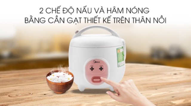 [Chính Hãng] Nồi Cơm Điện Midea MR-CM06SA