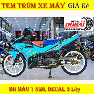 Tem Trùm Exciter 150 Xanh Ngọc Y15Zr
