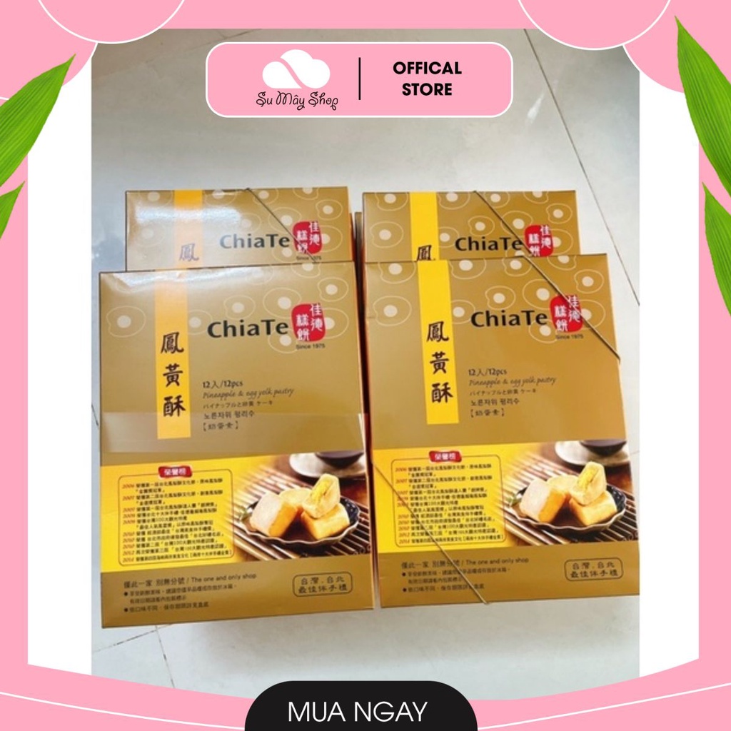 bánh dứa chiate đài loan