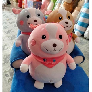 Gấu Bông Chó Mặc Yếm 40cm, Siêu Dể Thương, Đáng Yêu và Mềm Mịn Tla Thi Shop