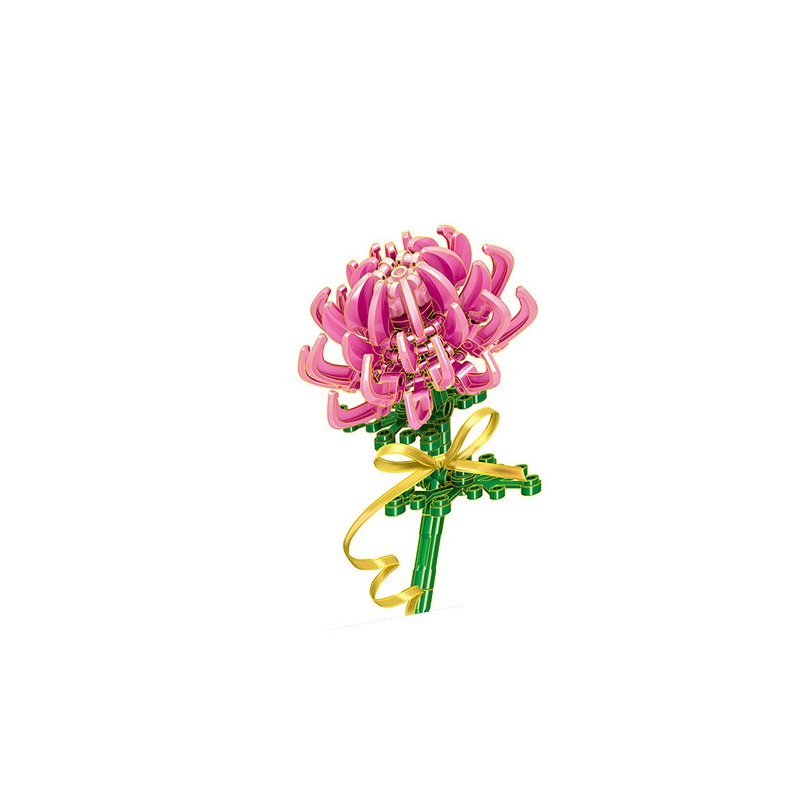 Kazi Bộ Đồ Chơi Xếp Hình Hình Hoa Hồng Cho Trẻ Em DIY