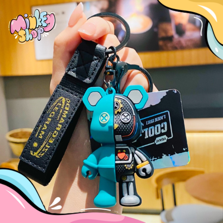 Móc Khóa Đẹp Cao Cấp Hình Kaws Cute phụ kiện Túi Xách dễ thương -Minkey