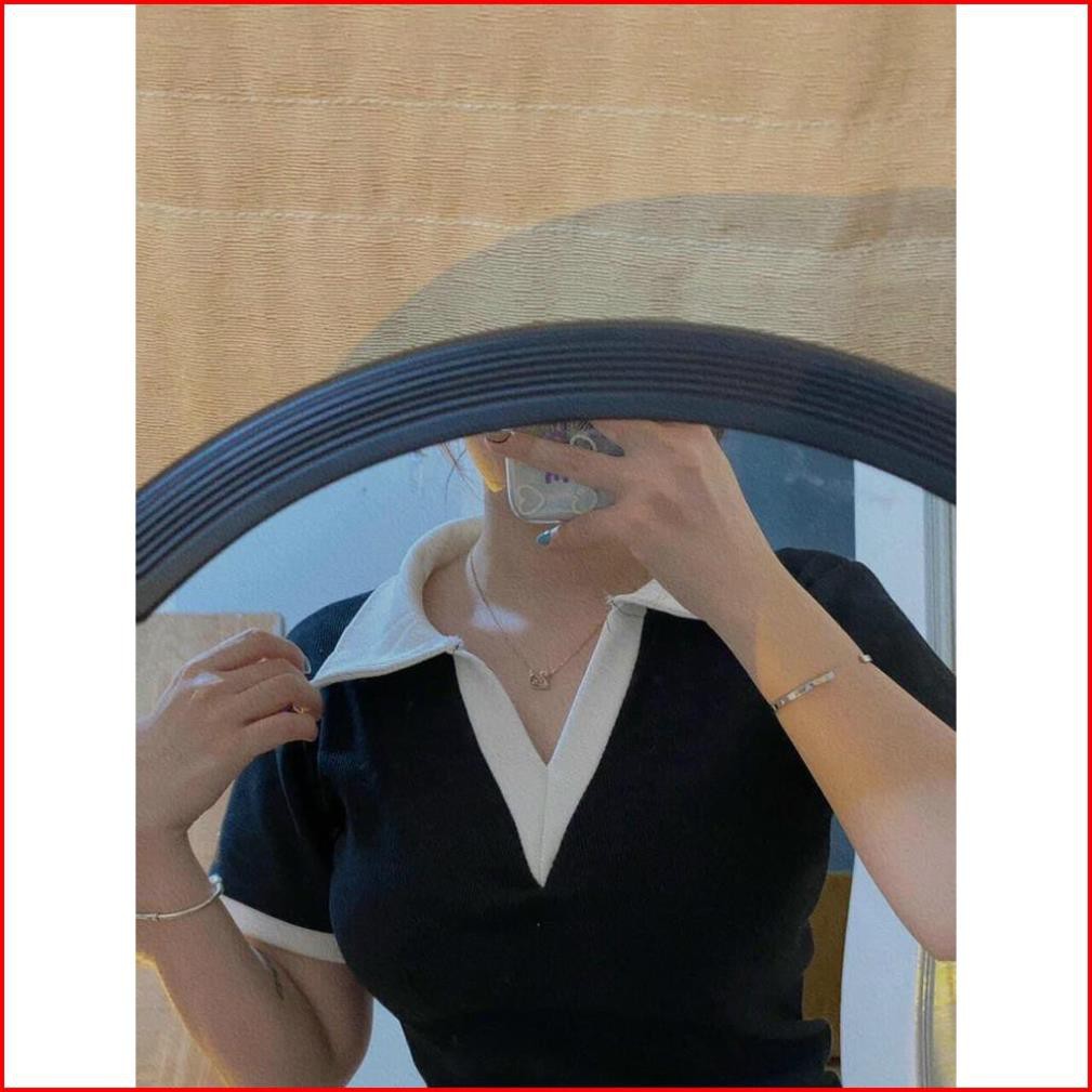 Váy Body, Váy Nữ Dáng Polo Cổ Trắng Khoét Ngực  Hàng Loại 1 | BigBuy360 - bigbuy360.vn