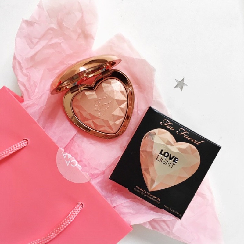 Phấn bắt sáng T-o-o-F-a-c-e-d Love Light Highlight - Ray the light SALE 70% !