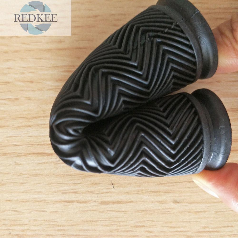 Set 2 Bọc Tay Lái Xe Đạp Leo Núi Mtb Chất Liệu Cao Su Thân Thiện Với Môi Trường Chống Trượt