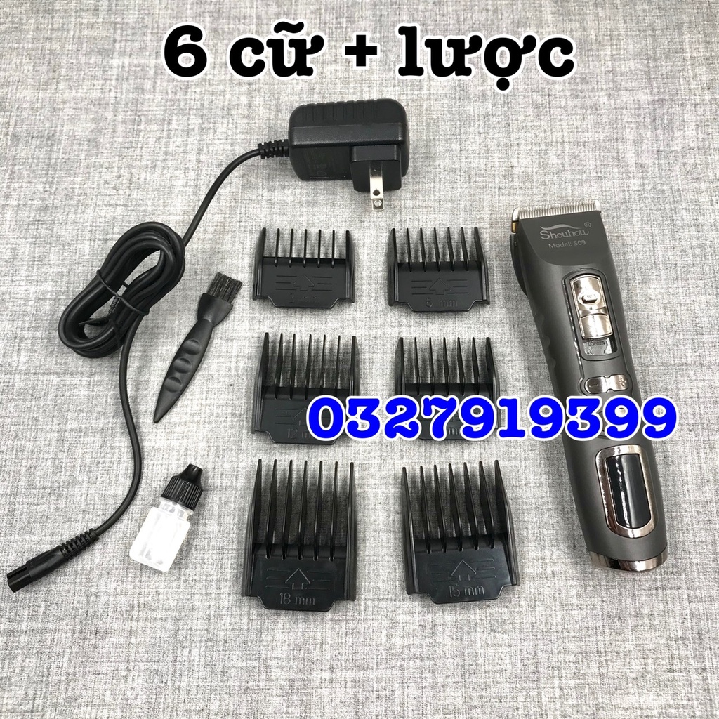 ✅freeship✅ Tông đơ cắt tóc cao cấp S09 - tăng tốc