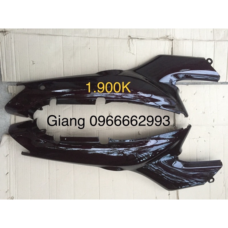 Bộ nhựa dàn áo xe Dream lùn exces đời 99. Hàng zin chính hãng Honda Thái Lan. màu đen và nâu nho