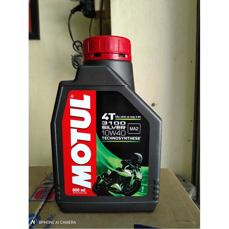 Dầu nhớt xe máy Motul 3100 Silver 10w40 (800ml)