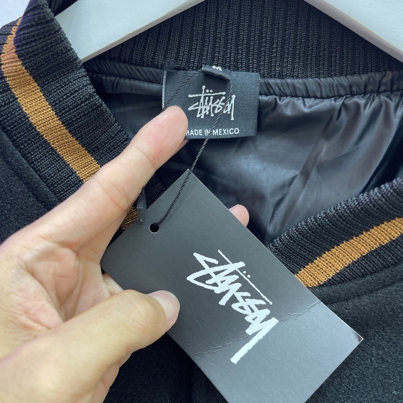 Áo Khoác Bomber STÜSSY / COMME DES GARÇONS VARSITY JACKET 02