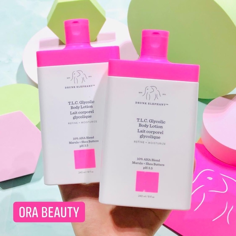Sữa dưỡng thể tẩy tế bào chết Drunk Elephant T.L.C Glycolic Body Lotion