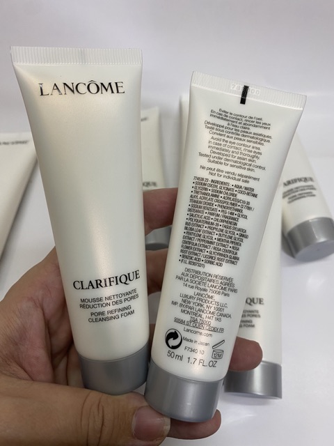 Sữa rửa mặt tạo bọt Lancome Clarifique mini 50ml mẫu mới