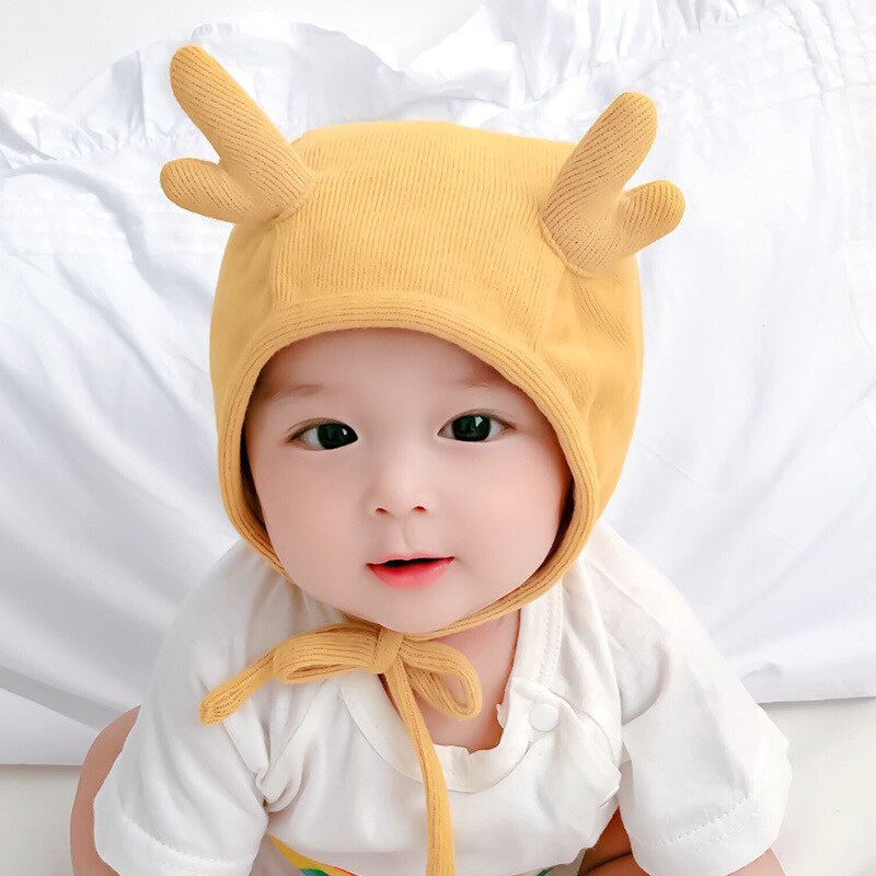 Nón Beanie Có Tai Hoạt Hình Dễ Thương Cho Bé