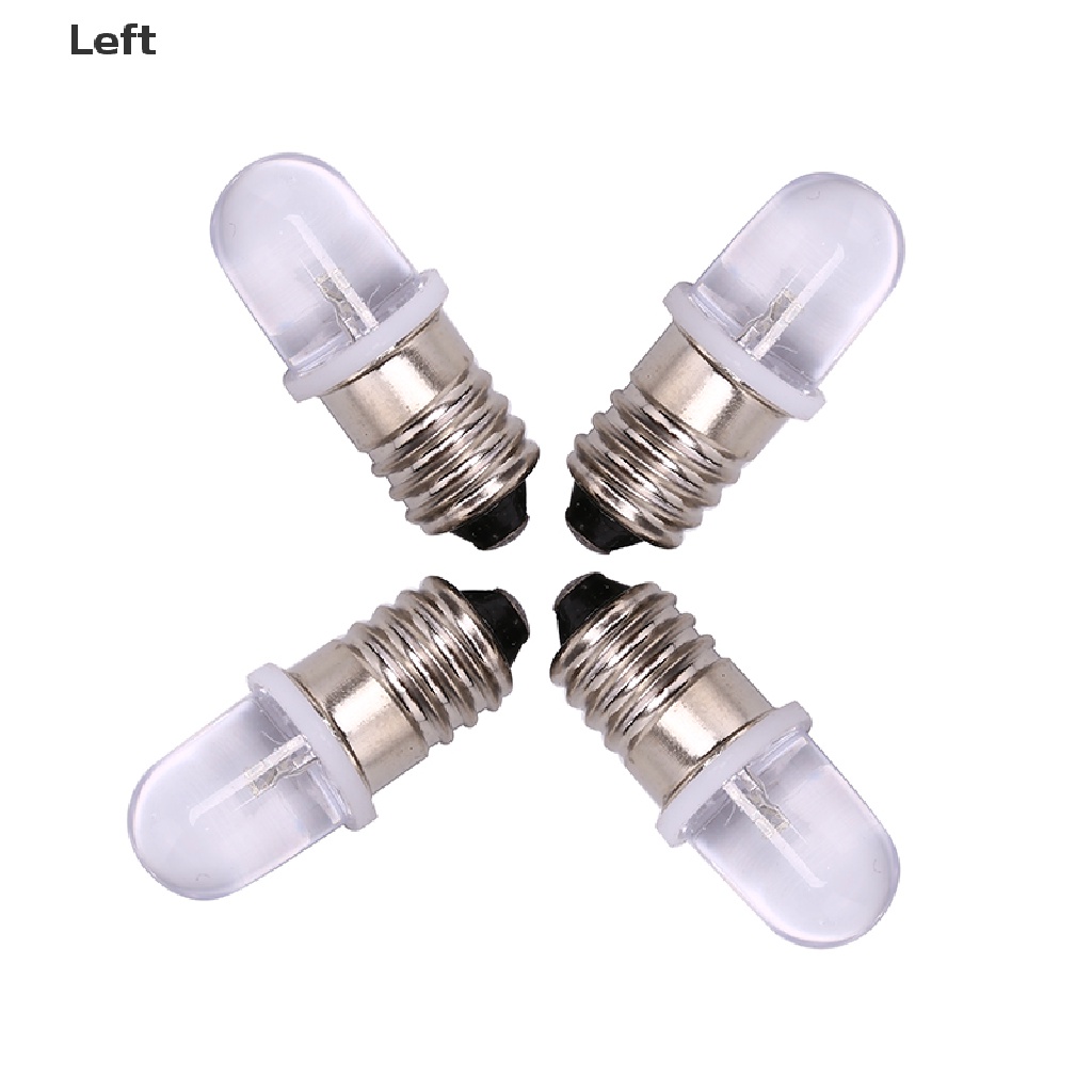 Bộ 5 Bóng Đèn Led E10 DC 3V 4.5V Chất Lượng Cao