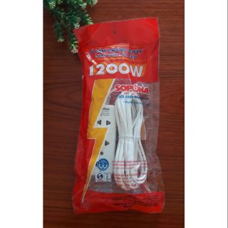 Ổ cắm chống cháy Sopoka loại chịu tải cao 1200W/ Ổ cắm 3B5 Sopoka