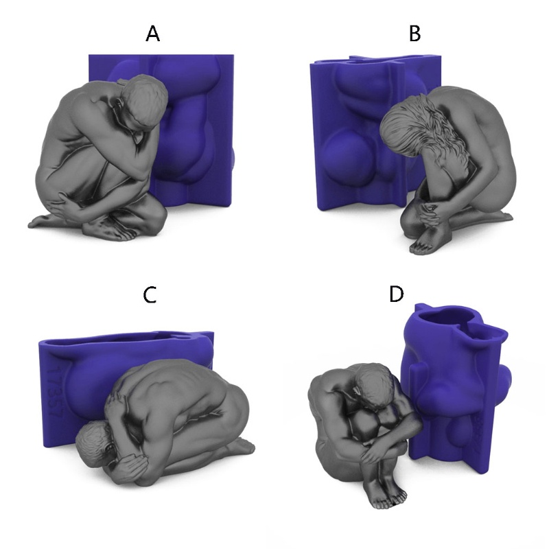 Khuôn Silicon Mềm Cỡ Lớn Dễ Tháo Gỡ Dùng Làm Bánh Lý Tưởng