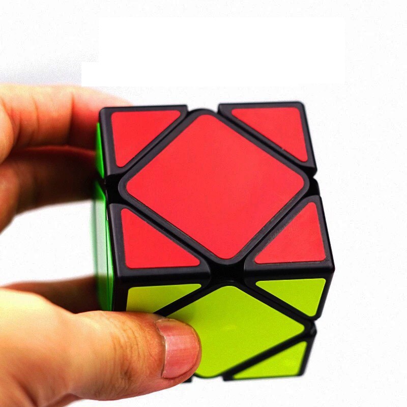 Rubik Skewb - Rubik Biến Thể Skewb Viền Đen Cao Cấp Xoay Trơn, Cực Mượt, Bẻ Góc Tốt