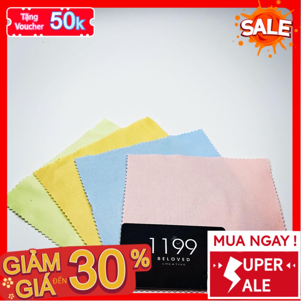 Khăn Lau Đồng Hồ/Kính Mắt Chuyên Dụng Mềm Mịn Không Gây Xước Bề Mặt Sáng Bóng Độc Quyền - 1199 Watches
