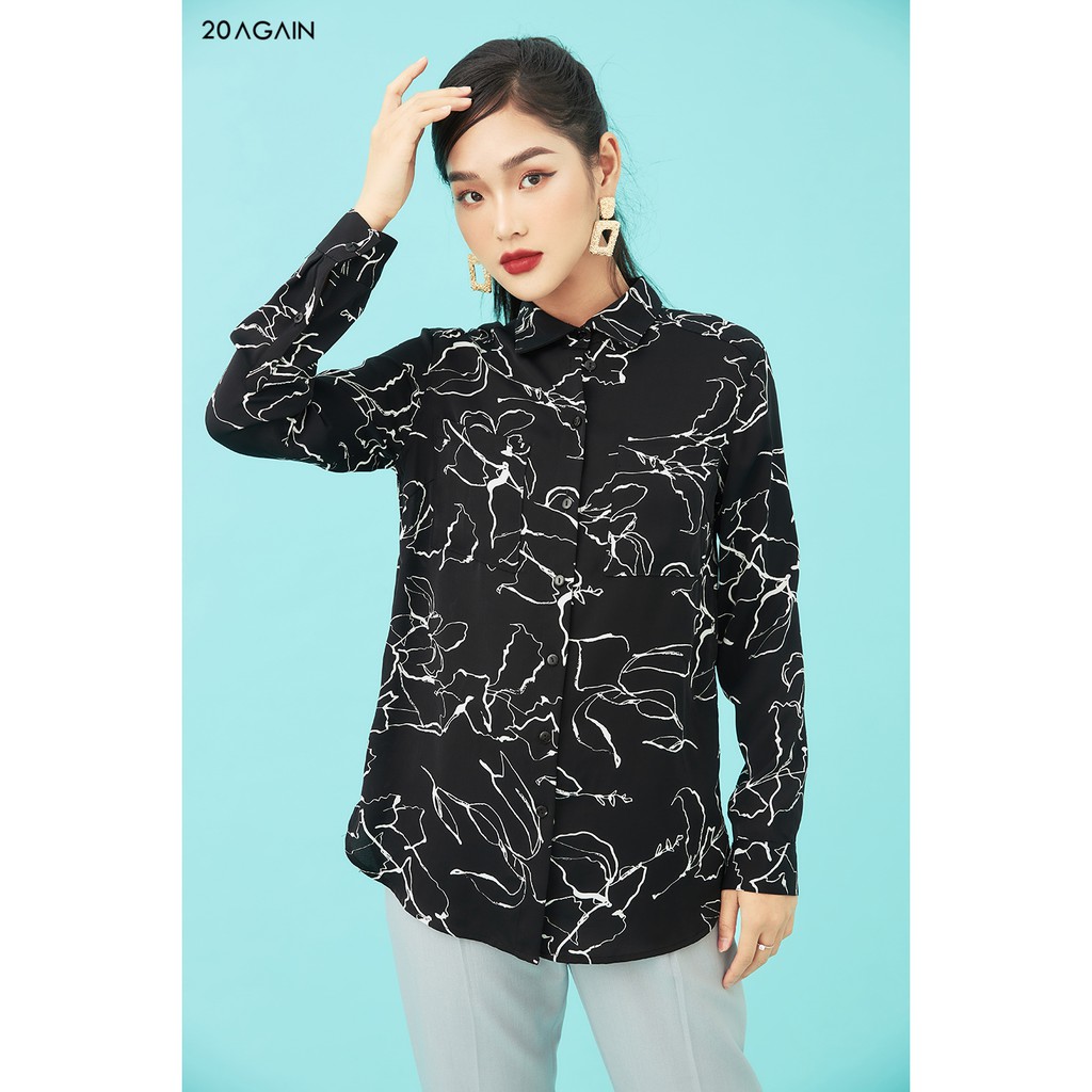 Áo Sơ Mi Túi Ốp 20Again ASA1455 | BigBuy360 - bigbuy360.vn