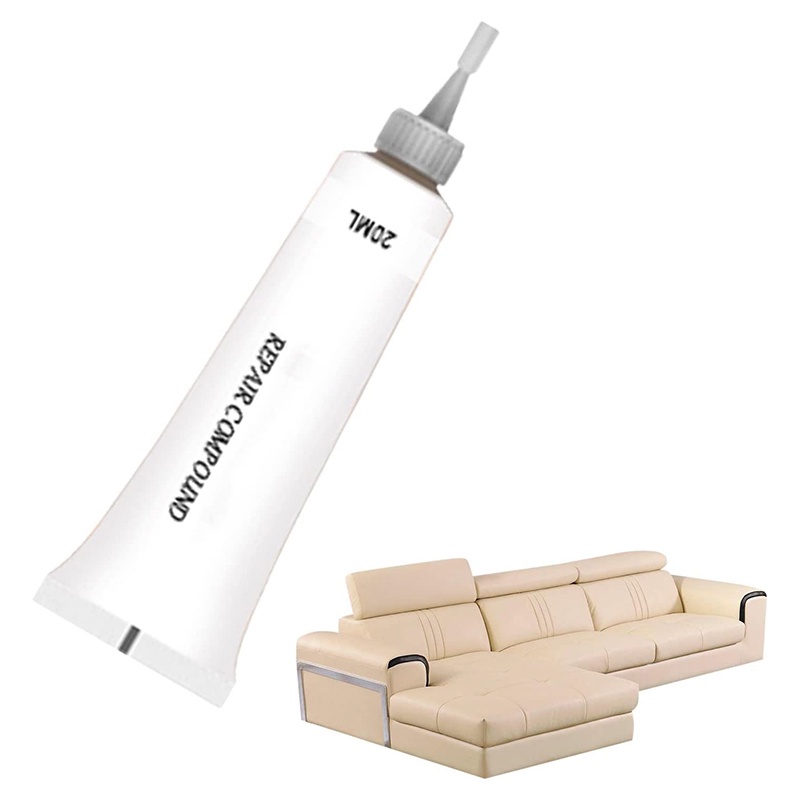 Bộ Kem Vinyl Và Da Tổng Hợp 20ML Dùng Để Sửa Chữa Ghế Sofa / Nội Thất / Ghế Ngồi Xe Hơi / Đồ Nội Thất / Thuyền