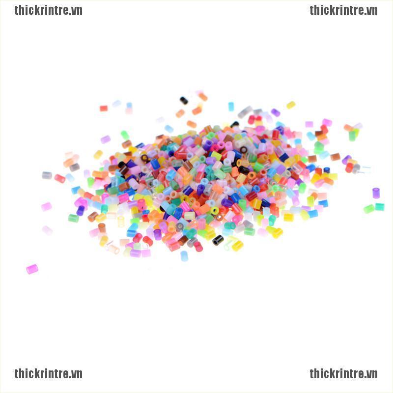 Bộ 1000 Hạt Nhựa Nhiều Màu 2.6mm