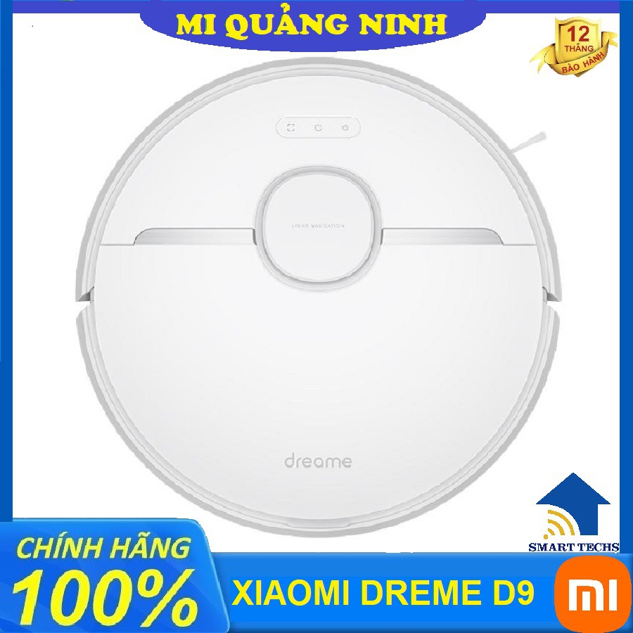 Robot hút bụi Xiaomi Dreame D9 Hàng chính hãng - Bản Quốc tế