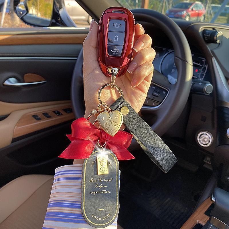 Ốp Chìa Khoá Ô Tô HYUNDAI ELANTRA TUCSON SANTAFE Bằng Chất Liệu TPU