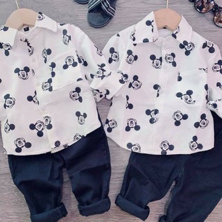 Bộ mickey bé trai