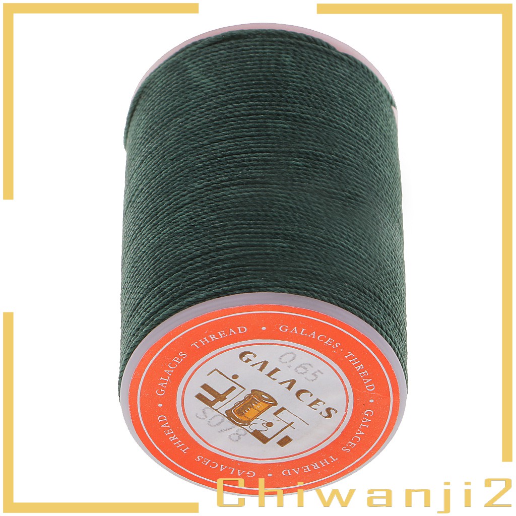 [Chiwanji2] Cuộn Chỉ May Đồ Da 0.65mm Màu Xám