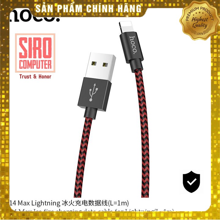 Dây sạc iPhone - Hoco x14 Max 1M/2M