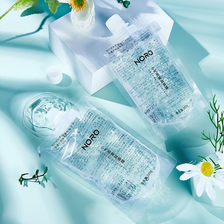 Mặt nạ ngủ dạng gel Noro cấp ẩm phục hồi da gói 200g NMN2