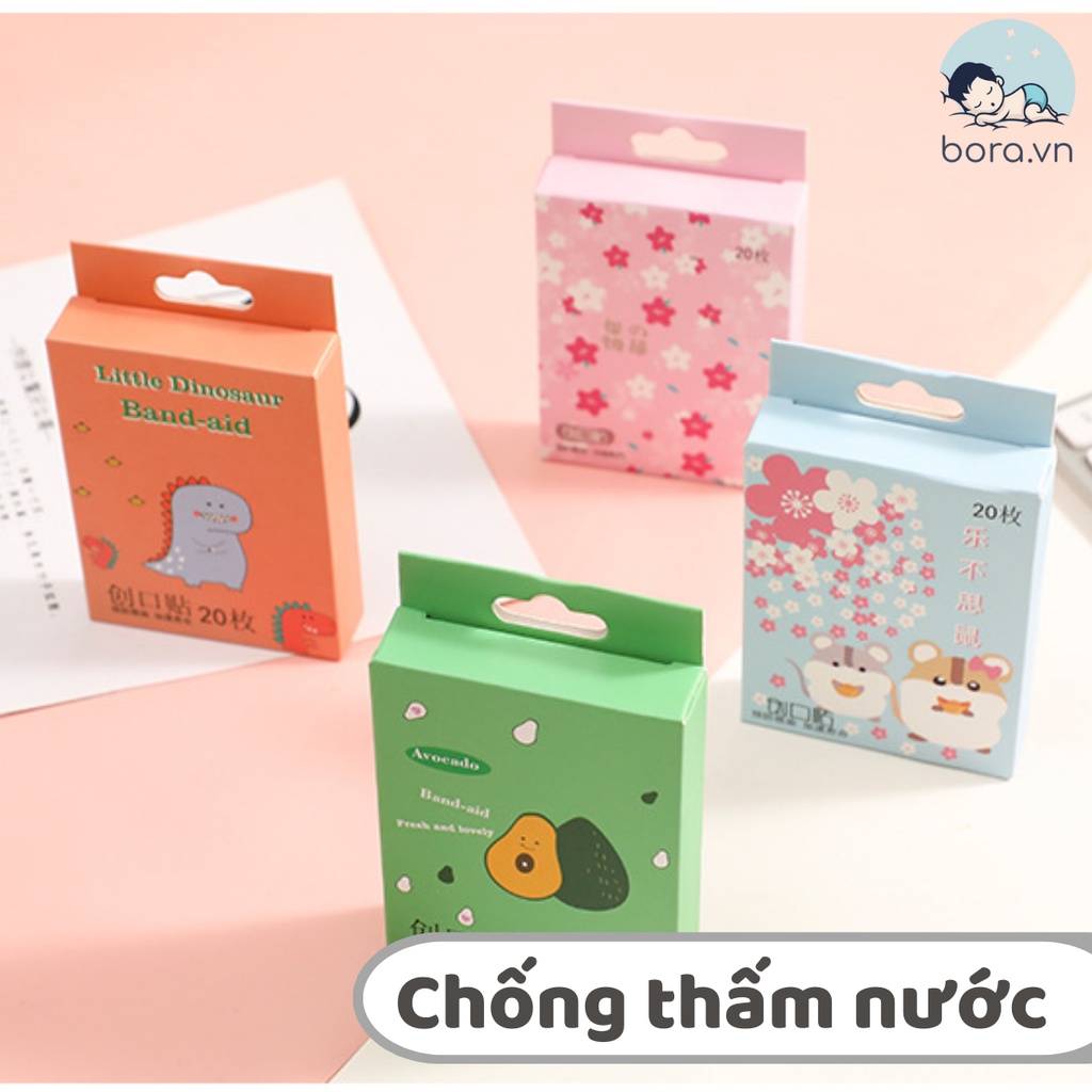 Băng dán cá nhân chống nước bảo vệ vết thương cho bé  SJHY0314