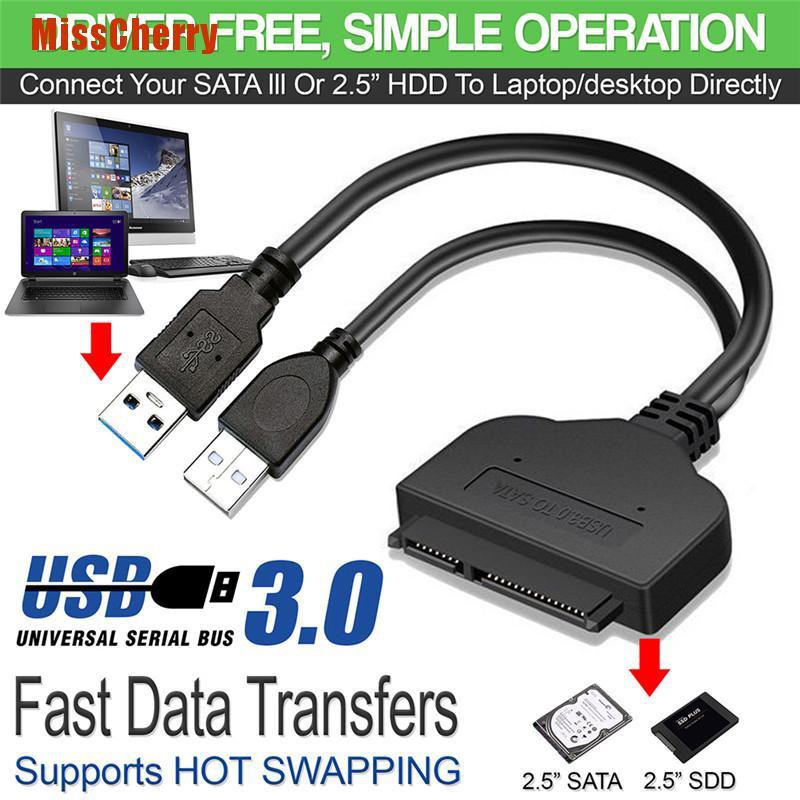 Đầu Kết Nối Ổ Cứng Ssd Usb 3.0 Sang Sata 22-Inch