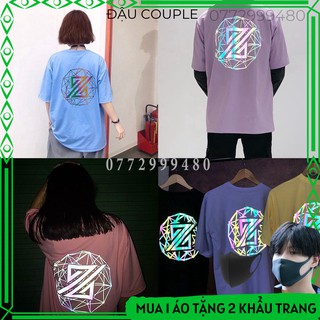 Áo Phản Quang ❤️ Áo Thun Phản Quang Unisex Mẫu The Zed CPQ38 Form Rộng Tay Lỡ Thun Cotton Mịn Màng Thoáng Mát Cho Nam Nữ