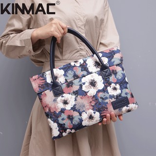 Túi xách Macbook/Laptop Kinmac họa tiết thổ cẩm - Hoa 5 Cánh