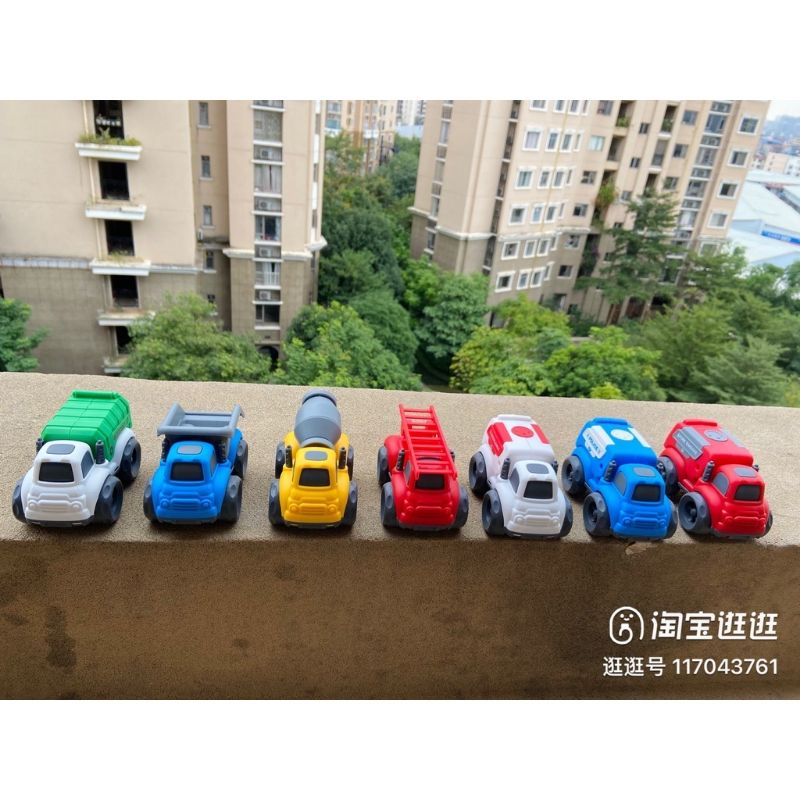 Xe ô tô đồ chơi có nhạc, chất liệu lúa mỳ thân thiện môi trường