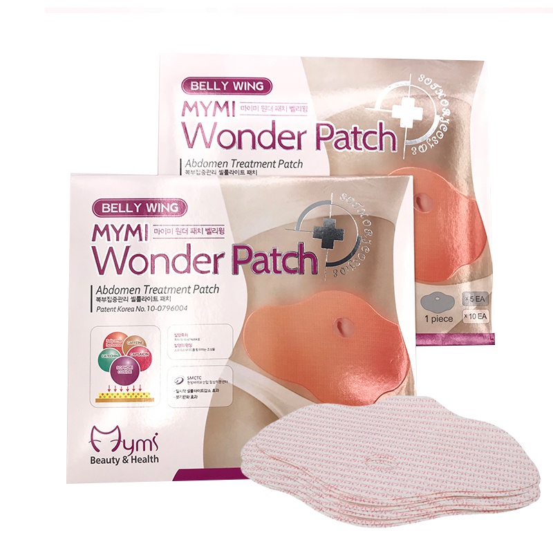 Set 10 Miếng Dán Tan Mỡ Bụng Giảm Cân Mymi Wonder