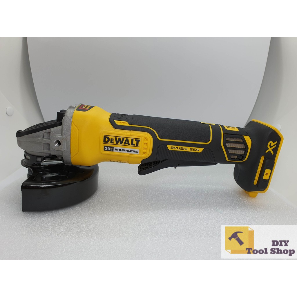 DEWALT DCG413B DCG406 Brushless - Thân Máy Mài Pin công tắc bóp 18 / 20V 100 - 115 / 125mm - Chính Hãng
