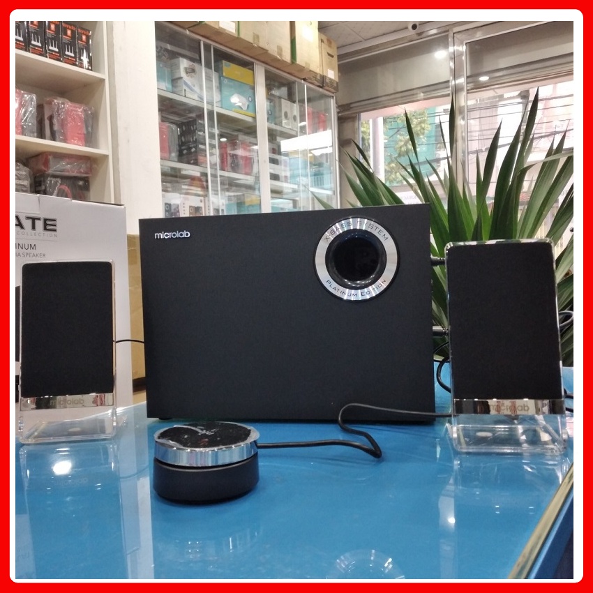Loa vi tính Microlab SLATE PLATINUM Bluetooth 5.0 Công Suất 50W - BH 12 tháng