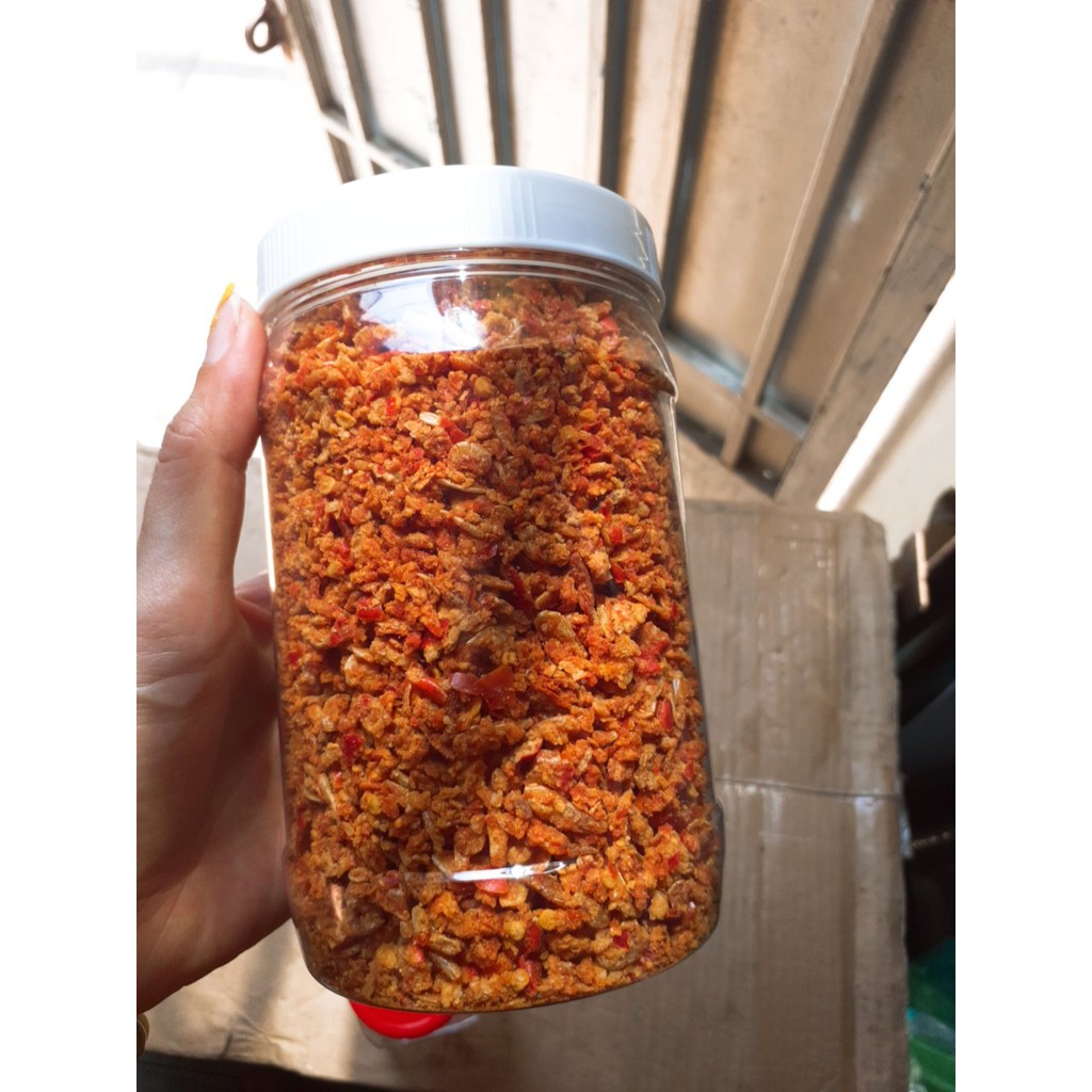 Muối Tôm Tây Ninh Hạt To Hũ 500GR, Nguyên Con Thơm Ngon Chính Gốc Đậm Đà Vị Quê Hương