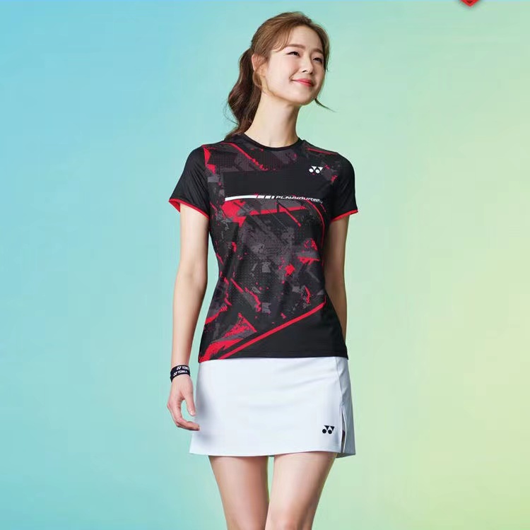 Áo Thun Cầu Lông Tay Ngắn Yonex Mau Khô Mùa Hè Cho Nam Và Nữ