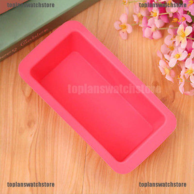 Khuôn Silicone Làm Bánh Mì Chống Dính Hình Chữ Nhật Tiện Dụng