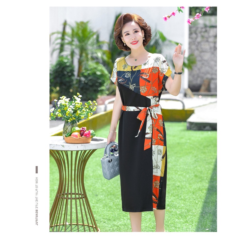 Váy đầm trung niên phong cách mùa hè Bigsize👗