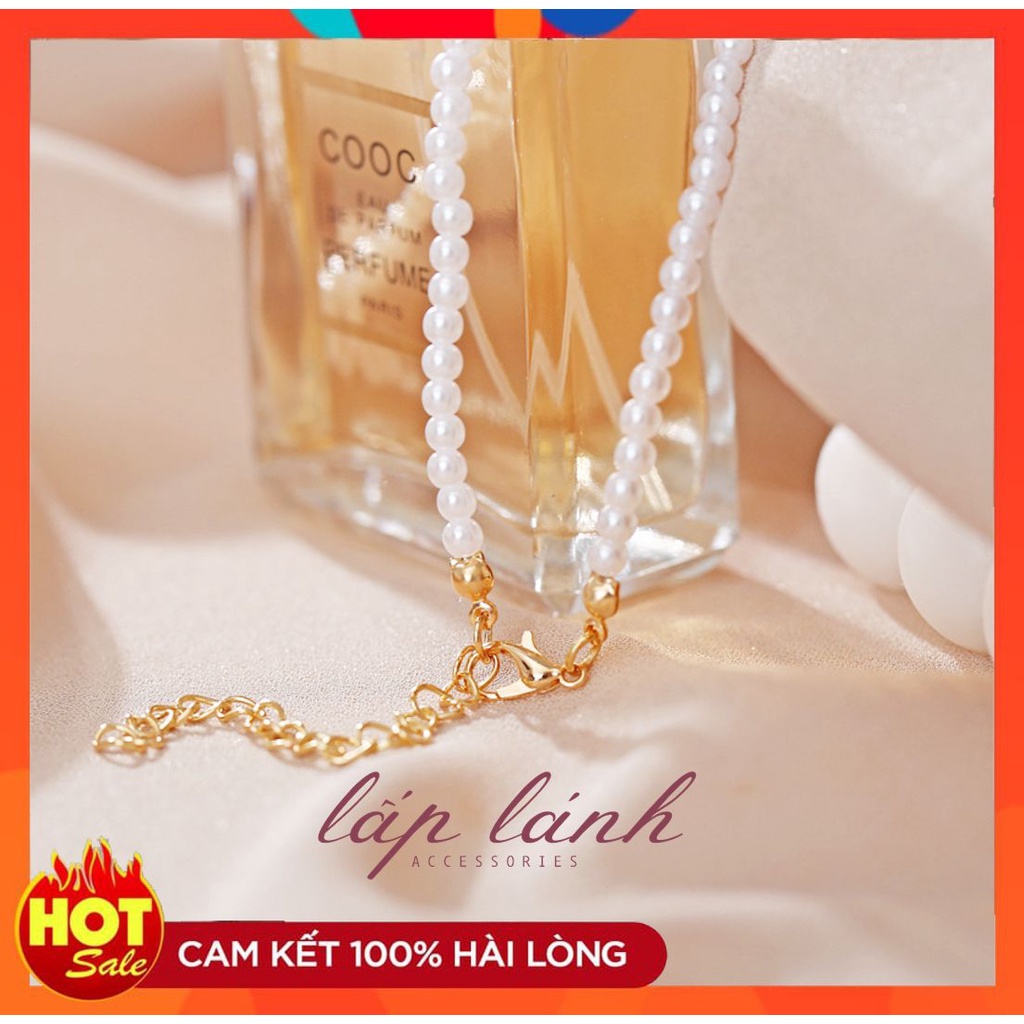 [HOT] DÂY CHUYỀN VÒNG CỔ HẠT NGỌC NHÂN TẠO SANG TRỌNG PHONG CÁCH THỜI TRANG 214VCNTR