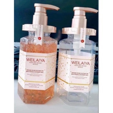✅ Sữa tắm Weilaiya 👍[Freeship] ❤️ trắng da cánh hoa hồng Damask 450ml | BigBuy360 - bigbuy360.vn