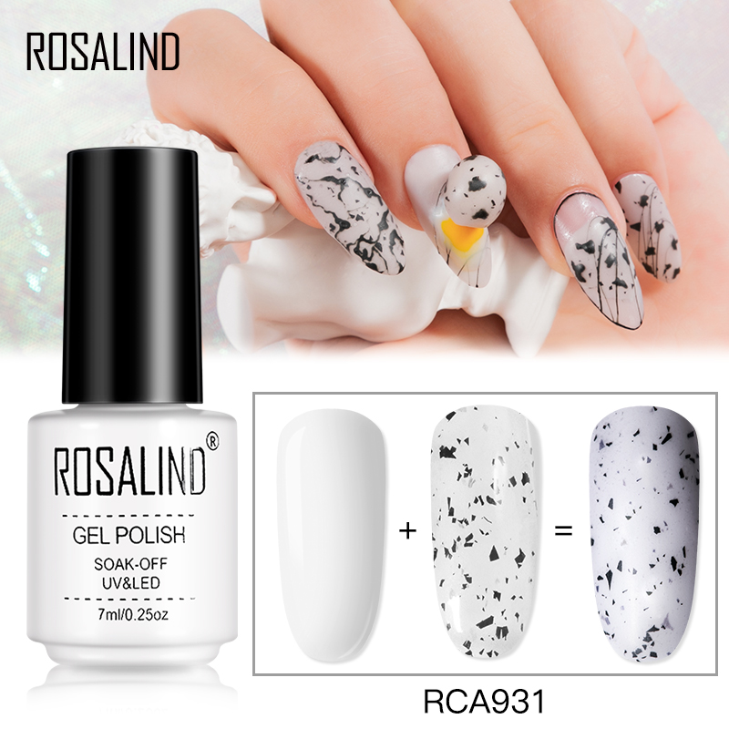 Gel sơn móng tay Rosalind nhiều màu hợp thời trang 7ml