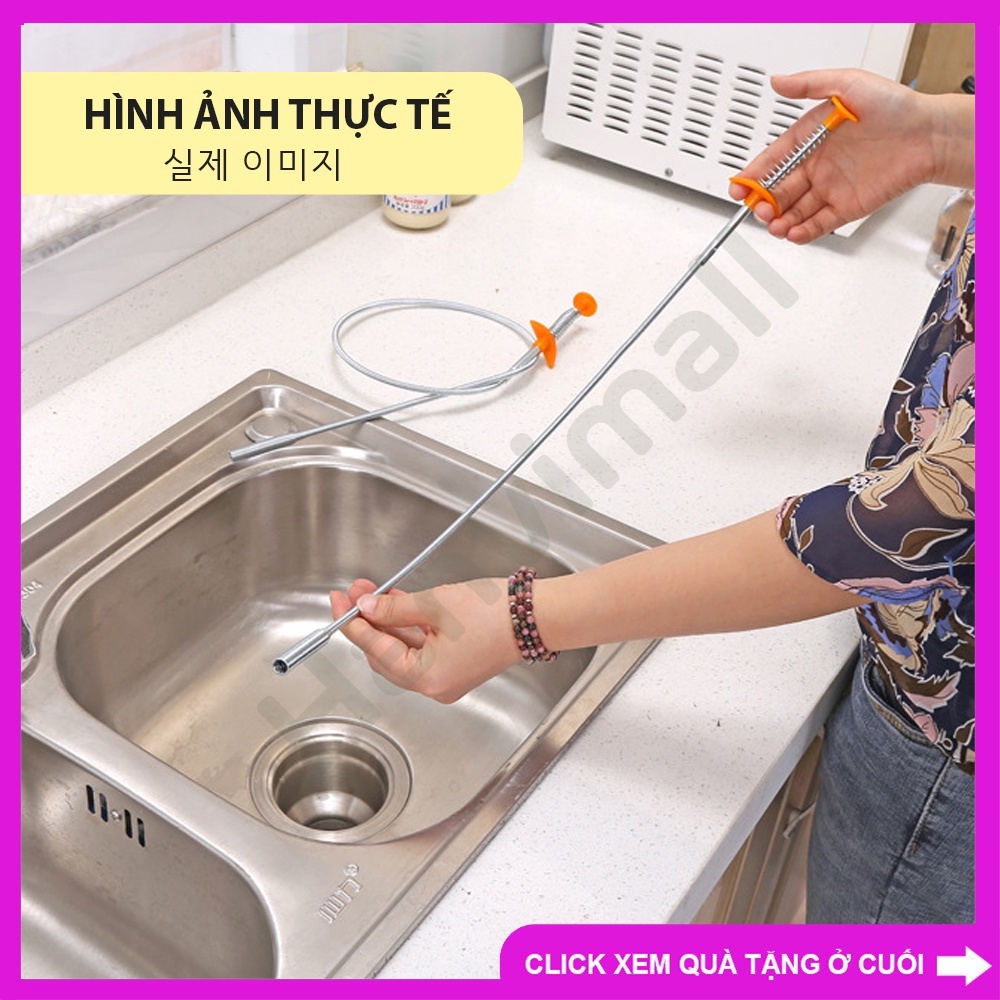 Cây Gắp Rác Thông Cống Thông Minh dài 61cm uốn cong dễ dàng