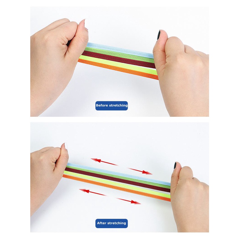 1 Cặp Dây Buộc Giày Co Giãn Có Khóa Cài Nhanh Chóng Dành Cho Nam Và Nữ Mới