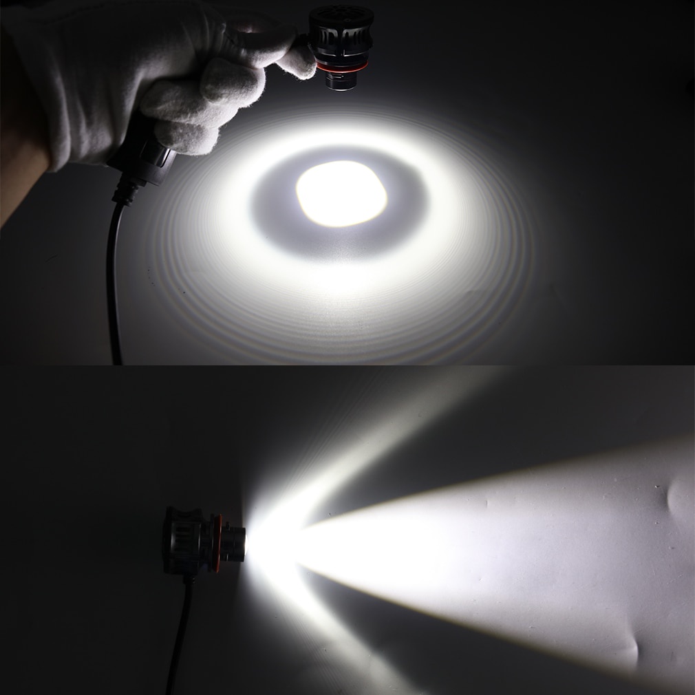 1 Cặp Đèn LED Sương Mù H11 H7 9006 HB4 9005 HB3 12V Cho Xe Hơi