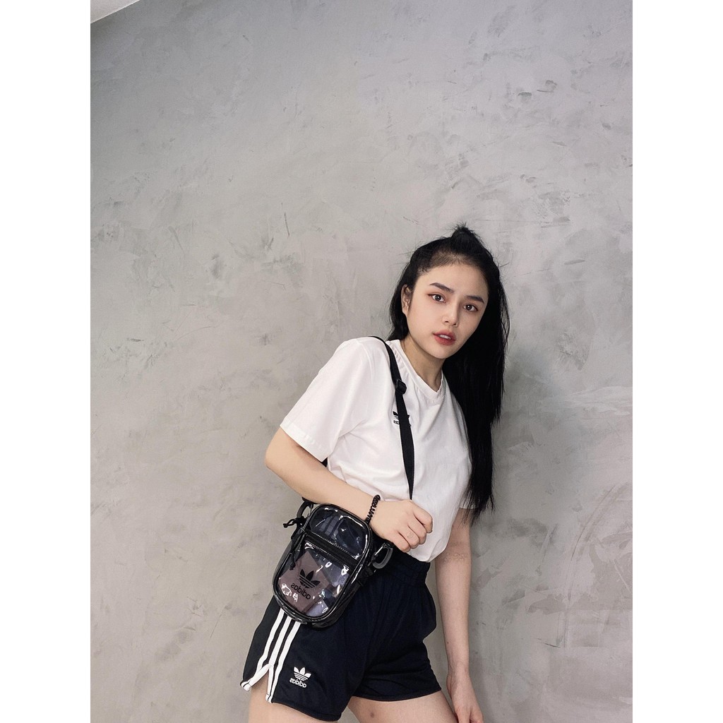 Túi đeo chéo das vintage trong suốt